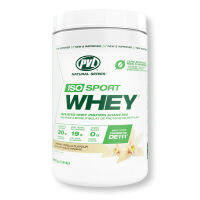 PVL ISO SPORT WHEY 2 LBS  908 G  VANILLA  โปรตีนดูดซึมเร็ว นำ้ตาล 0 % และคาร์โบไฮเดรตต่ำ