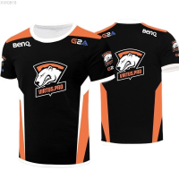 2022 (สต็อกเพียงพอ) 2023 NEW ชายและหญิงแขนสั้น Neo-Vp Uniform Shirt Name Custom Csgo Dota2 Virtus Pro Team New Smartคุณภาพสูง size:S-5XL