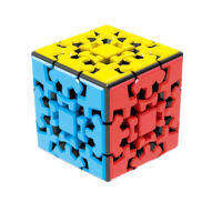 Gear Magic Cube 3X3X3 Magic Cube Stickerless Professional Puzzle ของเล่นสำหรับเด็กของขวัญเด็ก Toys