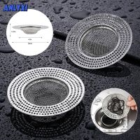 Hair Catcher Stopper Bathtub Shower Drain Hole Filter Trap Metal Wire Sink Strainer Kitchen Bathroom Accessories Stainless Steel