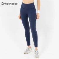 Wakingbee WB Leggings (Navy) เลกกิ้งออกกำลังกาย รุ่นขายดีที่สุด ผ้านุ่มพิเศษ ใส่สบาย ยืดหยุ่น กระชับ แห้งเร็ว กันยูวี