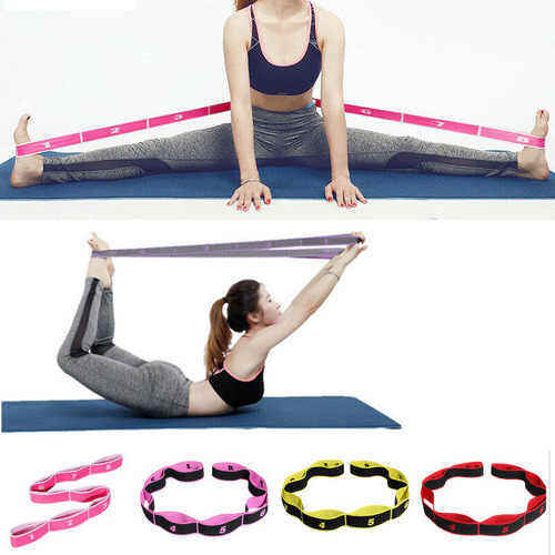 Dây tập yoga tập khỏe cơ lưng tư thế cánh cung dài 90x4cm - ảnh sản phẩm 1