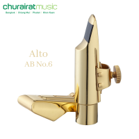 Saxophone Mouthpiece : Custom Alto AC No.6 ปากเป่าแซกโซโฟน อัลโต้ by Churairat Music