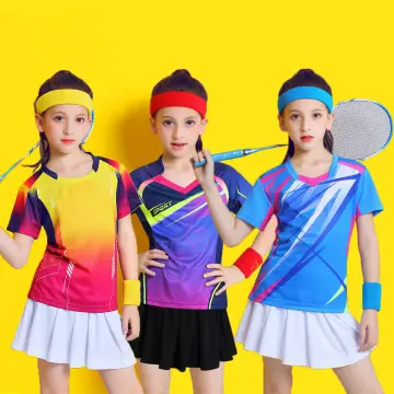 Kid Girls Tennis Dresses Criss-cross Back A-line Dress Letters Print Sport  Dress