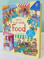 Look inside Food  เหมาะสำหรับ 3+ กระดาษแข็งหนาทุกหน้า