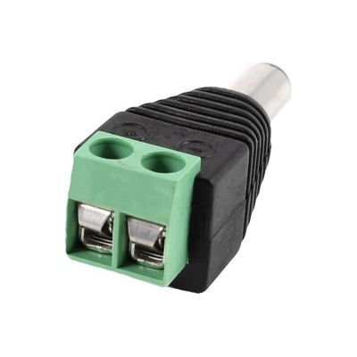 4ปลั๊กชายและหญิง5.5X2.1 Mm DC Jack,กล้องวงจรปิด EU Power Plug