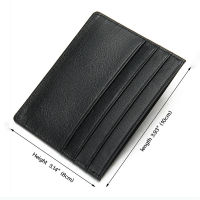 Leather Card Holder Men Credit Mini Cards Holder Wallet Men Wallet Mini Cards Holder Slim Card Case