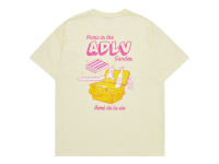 NicefeetTH - acmé de la vie PICNIC IN THE GRADEN Short Sleeve T-Shirt (LIGHT YELLOW)