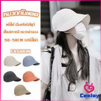 CeeJay หมวกบังแดด ป้องกันรังสียูวี ขนาดใหญ่ ระบายอากาศได้ดี  Bucket Hats