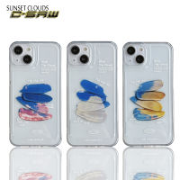 C-SAW iPhone Case 14 13 Pro Max Case ภาพวาดสีน้ำมัน TPU Case iPhone 7 8 Plus X/xs/xr/xs Max/ 11 Pro Max เคสโทรศัพท์ iPhone 12 Pro Max Case Soft Back Cover