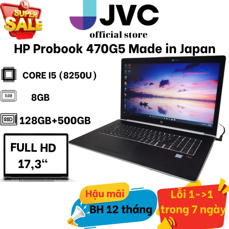 Laptop Xách Tay Giá Rẻ HP ProBook 470 G5 (2019) 17,3 inch i5 8250U