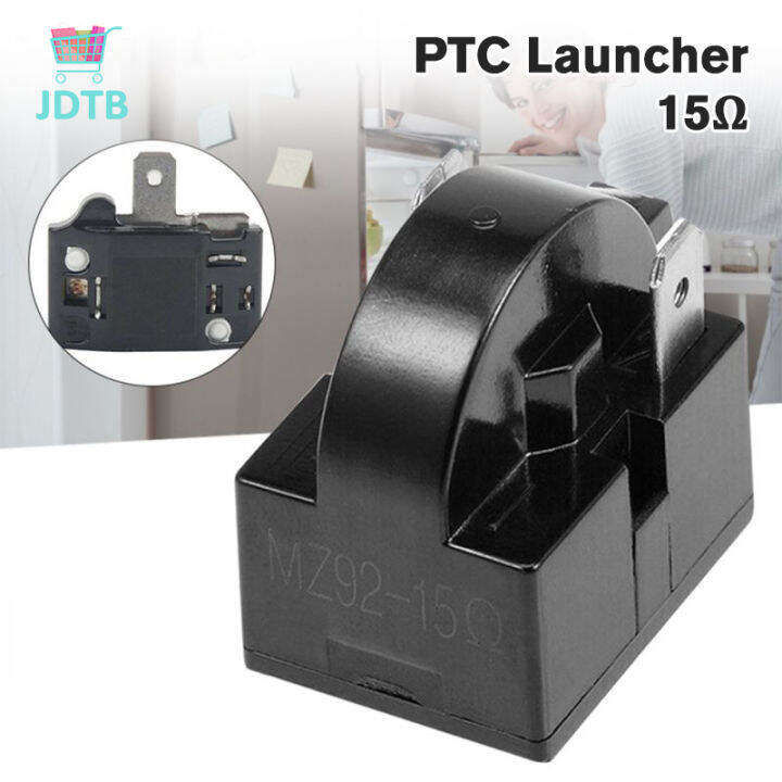 Refrigerator PTC Starter Plastic Relays 2 Pin 1 Pin Compressor Overload ...