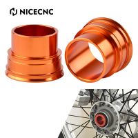 NICECNC Front Wheel Hub Spacers Collars For KTM 125 250 350 450 525 530 SX SXF XCF EXC EXCF EXCW XCW SMR 690 Duke Enduro 03-2016