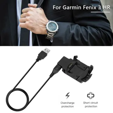USB Charging Cable Dock Charger for Garmin Fenix 3 HR Sapphire Quatix3 GPS  Watch