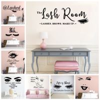 hotx【DT】 Fun The lash room Wall Decal Vinyl Stickers Mural Bedroom Removable Decoration Wallsticker