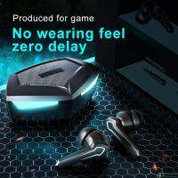 ZZOOI P30 TWS Set Up Gaming Earphones Bluetooth Wireless Earbuds with Mic Charging Box Low Latency Headset Gamers Headphones For TV PC