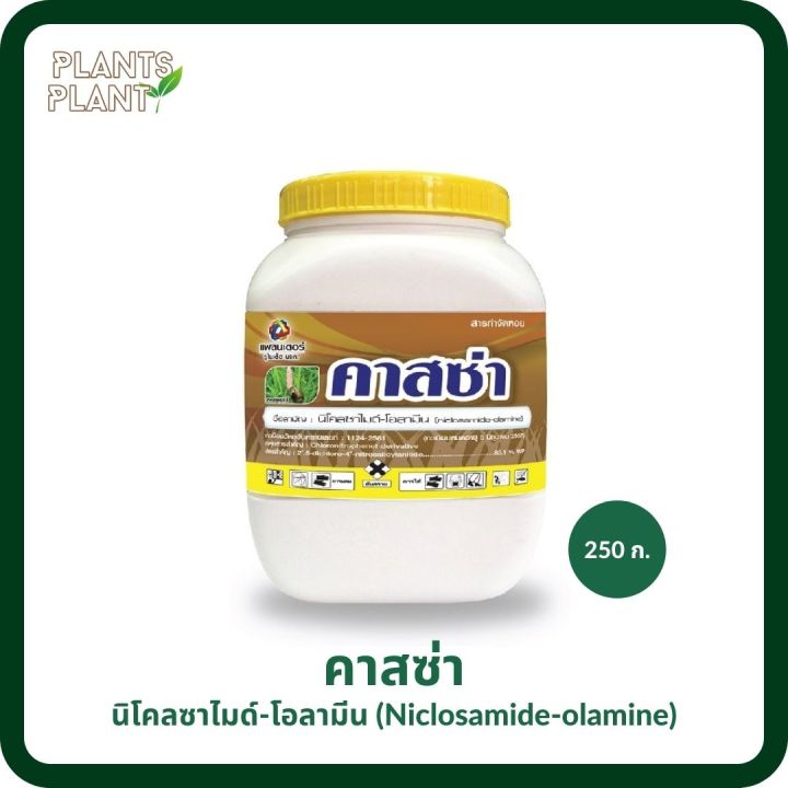 คาสซ่า-250-กรัม-นิโคลซาไมด์-ยากำจัดหอยเชอรี่-หอยทาก-สารกำจัดหอยเชอรี่