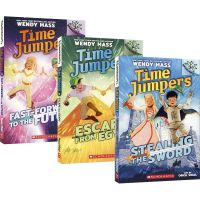 Time jumpers 1-3 time traveler 3 book set learning music tree series fantasy adventure stories bridge chapters and chapters English extracurricular reading materials 6-9 years old English original imported books