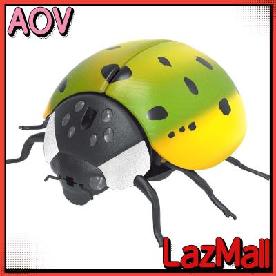 AOV เหนี่ยวนำสัตว์ของเล่นไฟฟ้าหลีกเลี่ยงอุปสรรคของเล่นแบตเตอรี่ดำเนินการ Sensing L Adybug ของเล่นสำหรับเด็กอายุ3 +