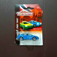 Majorette Thai Taxi โมเดลรถแท็กซี่เหล็ก สีฟ้า ผลิตจากโลหะผสมอัตราส่วน 1 : 64