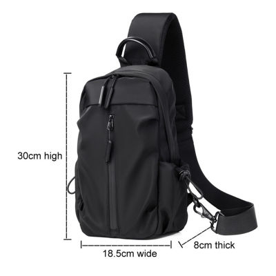 GNWXY Super Light Oxford Waterproof Travel Backpack Men Business Casual Laptop Backpack USB Charging School Backpacks Sports Bag