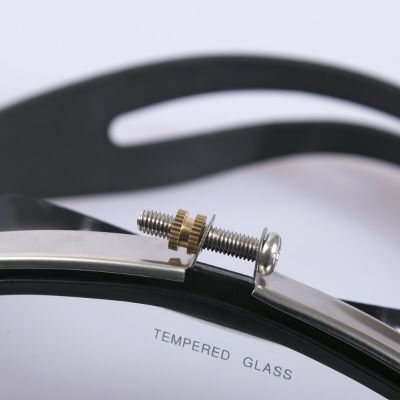 ：《》{“】= Adjustable Waterproof Scuba Diving S Gear Dive  Tempered Glass Single Lens Eyewear Fisherman Swimming