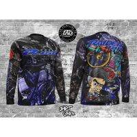 raider 150 suzuki sublimation full เสื้อเชิ้ตแขนยาวมอเตอร์ไซค์