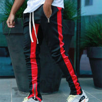 【cw】Mens Joggers Casual Pants Fitness Men Sportswear Tracksuit Bottoms Skinny Sweatpants Trousers Navy blue Gyms Jogger Track Pants