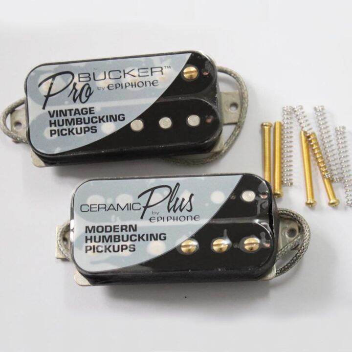 Epi Alnico classic N and probucker B pickups with Gold spots Lazada PH