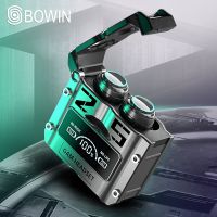 BOWIN หูฟังหูฟังไร้สาย TWS M25สัมผัสเสียงสเตอริโอลดเสียงรบกวนสเตอริโอบลูทูธ5.1หูฟังพร้อมไมโครโฟนกันน้ำ