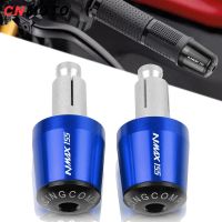 For YAMAHA NMAX 155 V1 V2 2015-2023 Handlebar Grips Ends 1 Pair 7/8" 22MM CNC Aluminum Bar End Handlebar Grip Cap Slider Motorcycle Accessories 1