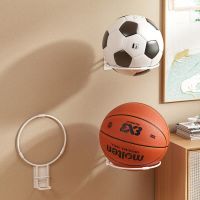Wall Shelf Basketball Football Storage Rack Wall-mounted Portable Home Storage Room Foldable Ball Shelves Organizer Space Saving