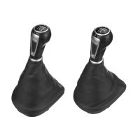 new prodects coming Car Leather Gear Shift Knob Frame Gear Lever Dust Boot Cover For Seat Leon II/Toledo III Altea XL