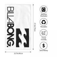 Billabong (1) ผ้าขนหนู ทรงสี่เหลี่ยม ดูดซับน้ํา 70x40 ซม. สําหรับเล่นกีฬา ฟิตเนส โยคะ กลางแจ้ง ws