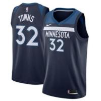 High quality olive clothing NBA Jersey Men Minnesota Timberwolves Karl-Anthony Towns Swingman Jersey 32