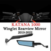 กระจกสำหรับซูซุกิรถจักรยานยนต์ Katana1000 Katana1000ปีก2019 -2022ชุดกระจกกระจกข้างรถมอเตอร์ไซค์กระจกปรับได้