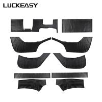 LUCKEASY Is Suitable For Tesla Model Y 2023 Door Armrest Box Side Instrument Anti-Kick Pad Protective Film Car Anti-Dirty Pad