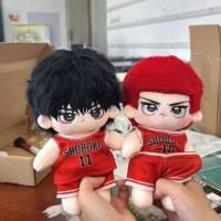 อะนิเมะ S Lam DUNK Rukawa Kaede Sakuragi Hanamichi 20เซนติเมตรตุ๊กตายัดตุ๊กตาร่างกายแต่งตัวผ้าฝ้าย Plushie หมอนมิ่งขวัญของขวัญคริสต์มาส