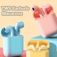 TWS Wireless Earphone Bluetooth V5.0 Macaron Colorful Waterproof Mini Earbuds with Touch Control