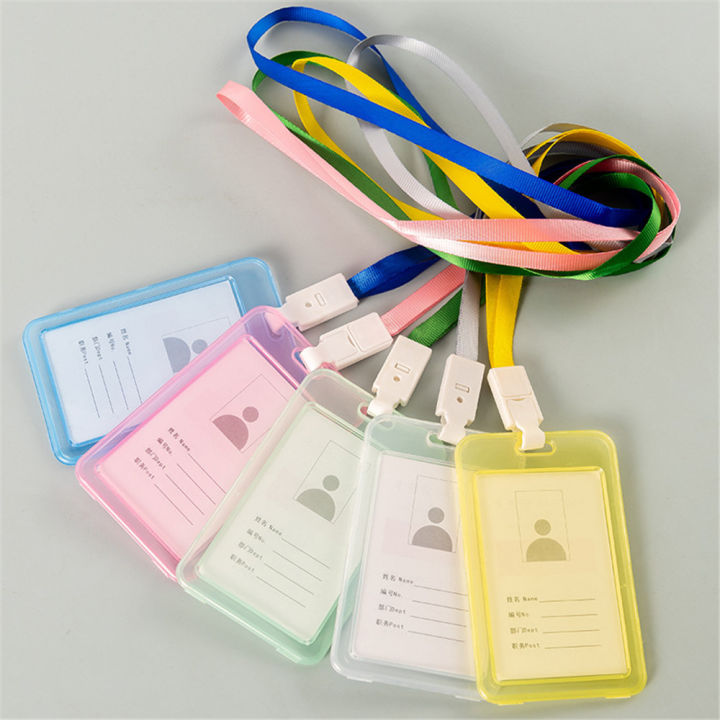 5-color-card-cover-business-case-employee-name-id-card-case-student-school-work-identity-badge-id-business-case-credit-card-holder-new-style-5-color-business-case-credit-card-holder