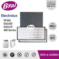 แผ่นกรอง เครื่องฟอกอากาศ ELECTROLUX EAC415, EAC403, EF404 เป็นชุดแผ่นกรองฝุ่น HEPA และแผ่นกรองกลิ่น Carbon