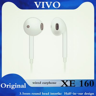 หูฟัง XE160 Vivo ของแท้,หูฟังอินเอียร์ X27x23Z5ครึ่งหูดีไซน์แบบไร้รอยต่อใส่ได้พอดีกับมีความสะดวกสบายในการสวมใส่หูมนุษย์