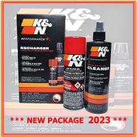 K&amp;N น้ำยาล้างและเคลือบกรองอากาศ #99-5000 (ชุดเล็ก) NEW PACKAGE 2023