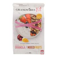 Granovibes FIt Granola Mixed Fruit 300g. Free shipping ส่งฟรี  cereal box cereal breakfast
