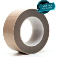 ( PRO+++ ) โปรแน่น.. เทป ทนความร้อน TEFLON TAPE (t0.13-0.18mm.) PTFE TEFLON TAPE ใช้ติด เทปเครื่องซีล ปากถุง และ อื่นๆ ราคาสุดคุ้ม กาว กาว ร้อน กาว อี พ็ อก ซี่ กาว ซิ ลิ โคน