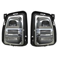 2PCS LED Fog Lights Lamps 68104821AC, 68104820AC Front Bumper Fog Lamps Clear for Dodge Ram 1500 2013-2018