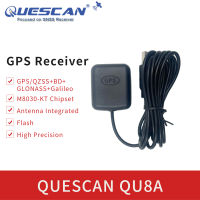 QUESCAN QU8A High precisio USB GPS Receiver Antenna GNSS GPS Module G-Mouse GPS Dongle M8030-KT Chipset Up to 3 concurrent GNSS