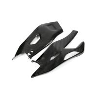 Motorcycle part 100 Full Carbon Fiber Swing Arm Covers for R1 2015-2018 glassy black