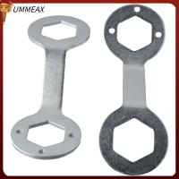 UMMEAX ประแจเครื่องซักผ้าเงิน,ประแจประแจหกเหลี่ยมเหล็ก36มม./38มม. อะไหล่เครื่องซักผ้าหัวหกเหลี่ยมสองหัว