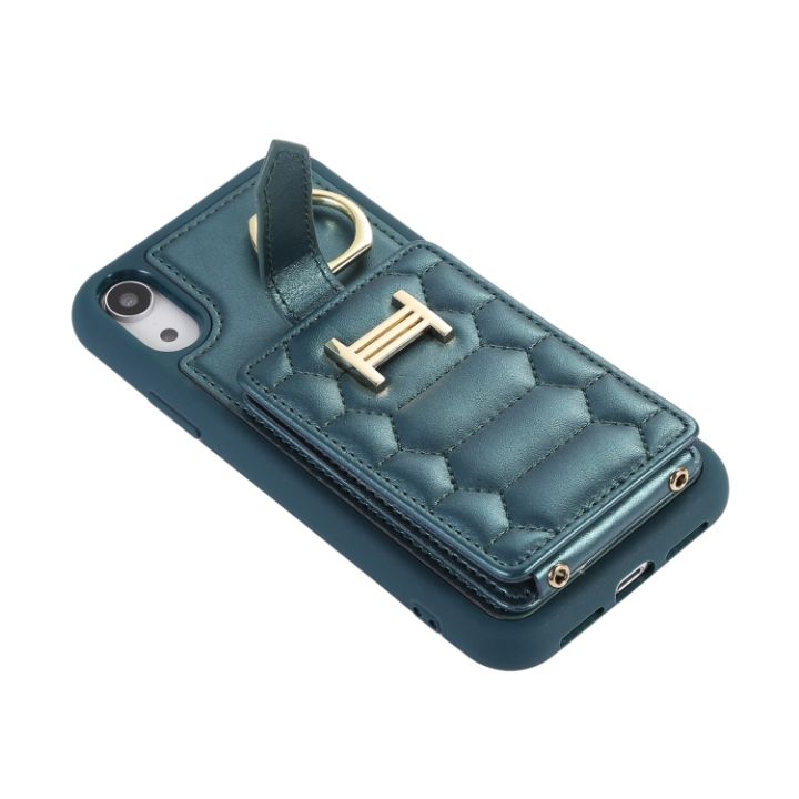 5aceshop-สำหรับเคสมือจับสำหรับโทรศัพท์มือถือแบบวงแหวนกระเป๋าใส่บัตรในแนวตั้งพร้อมสายคล้องคู่สำหรับ-iphone-xr